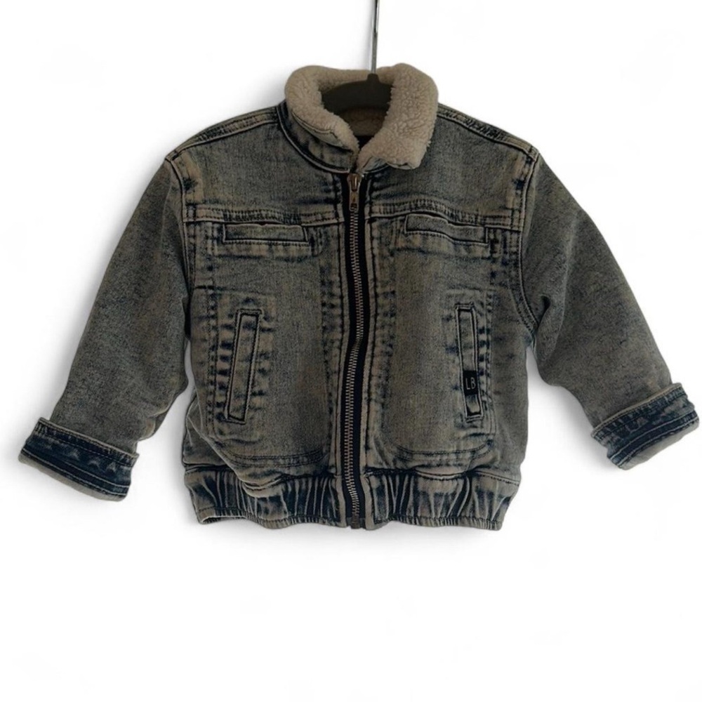 Little Bipsy 12-18 month, Jean Sherpa jacket like-new condition.Smoke free home